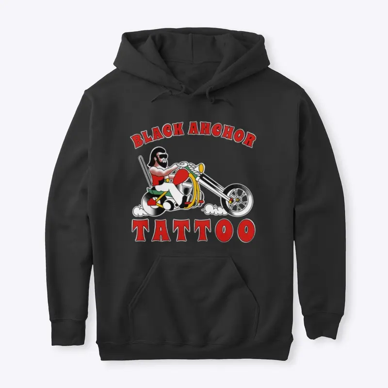 Black Anchor Tattoo Chopper
