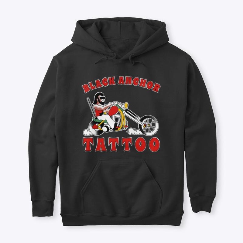 Black Anchor Tattoo Chopper